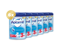 Pachet 6 x Lapte praf Nutricia Aptamil Junior 3+, 800g, 36 luni+